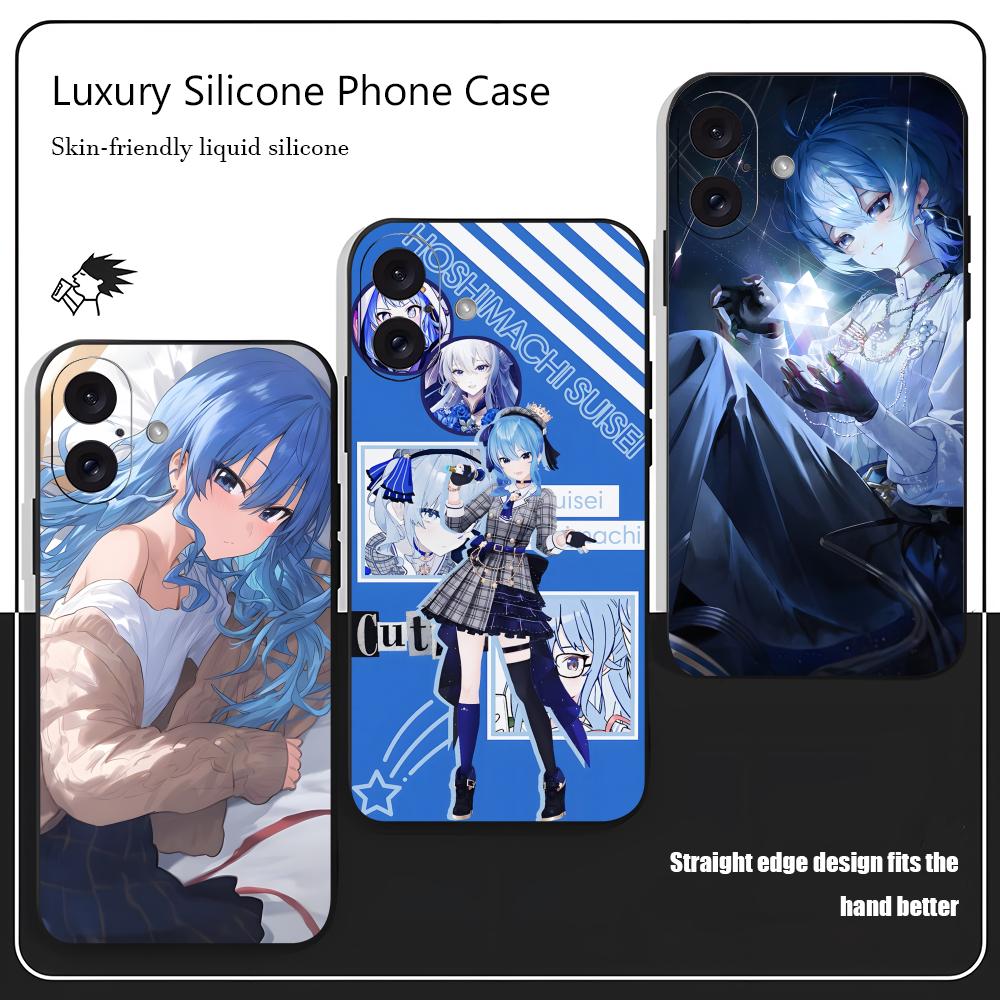 Phone Cases For Iphone 15 - Virtual Hoshimachi Suisei Phone Case For