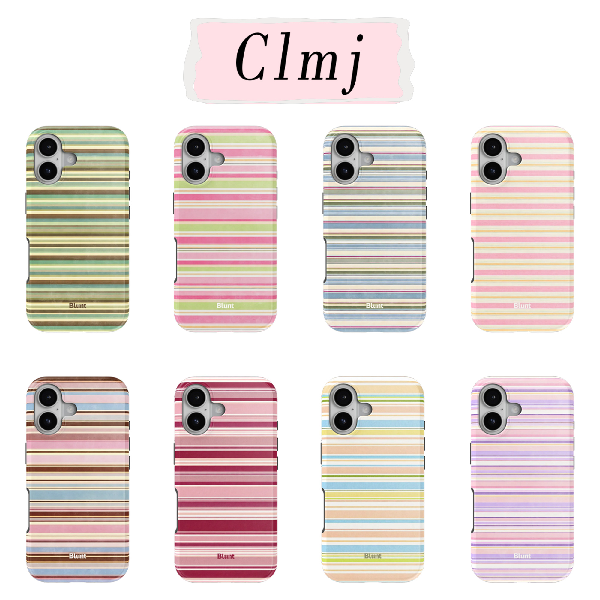 Phone Cases Ugly - Luxury Clmj Cute stripes Phone Case