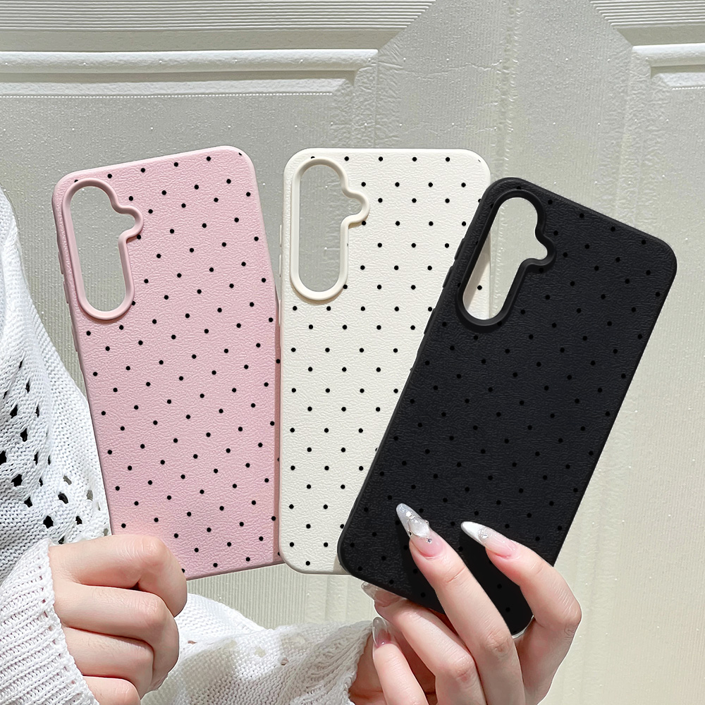 Phone Cases Samsung S24 - Ins Polka Dots Phone Case For