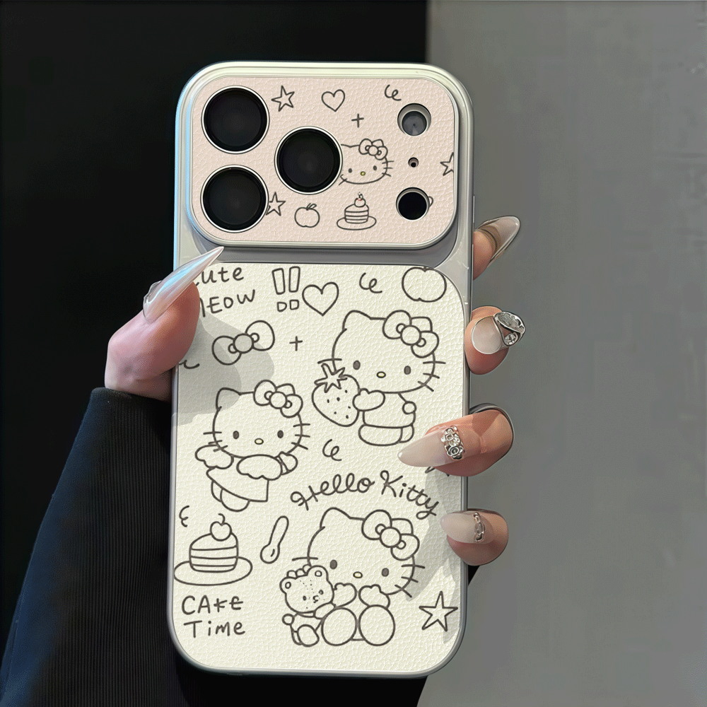Phone Cases Hello Kitty - Doodle Line Art Hello Kitty Phone