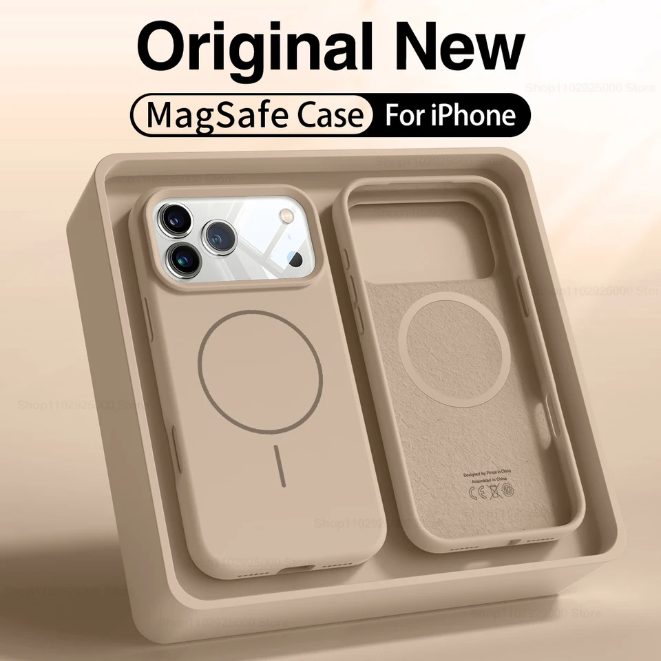 Silicone Liquid Case - Magnetic Original Liquid Silicone Case For