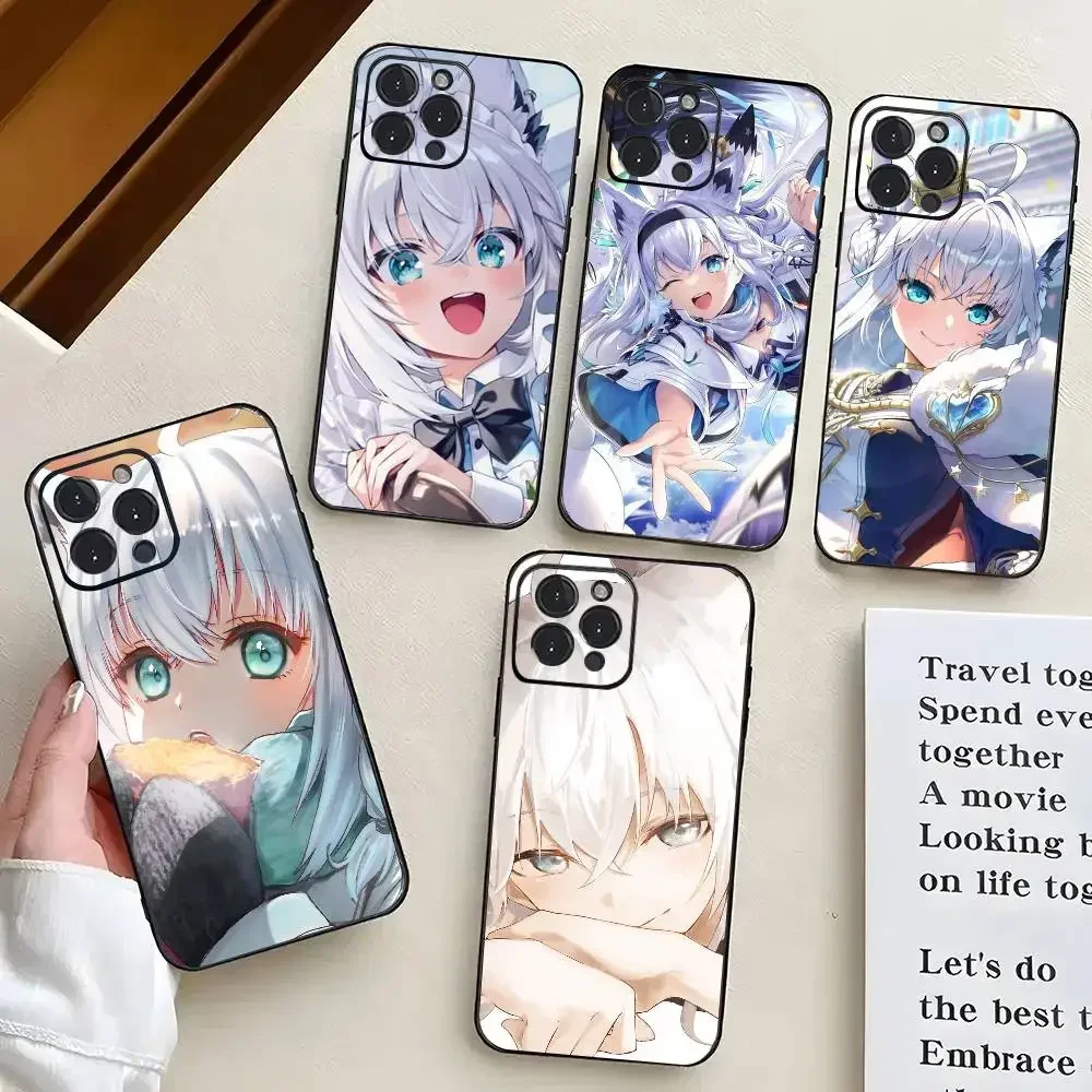 Phone Cases Youtube - Virtual Youtuber Girl Shirakami Fubuki CUTE