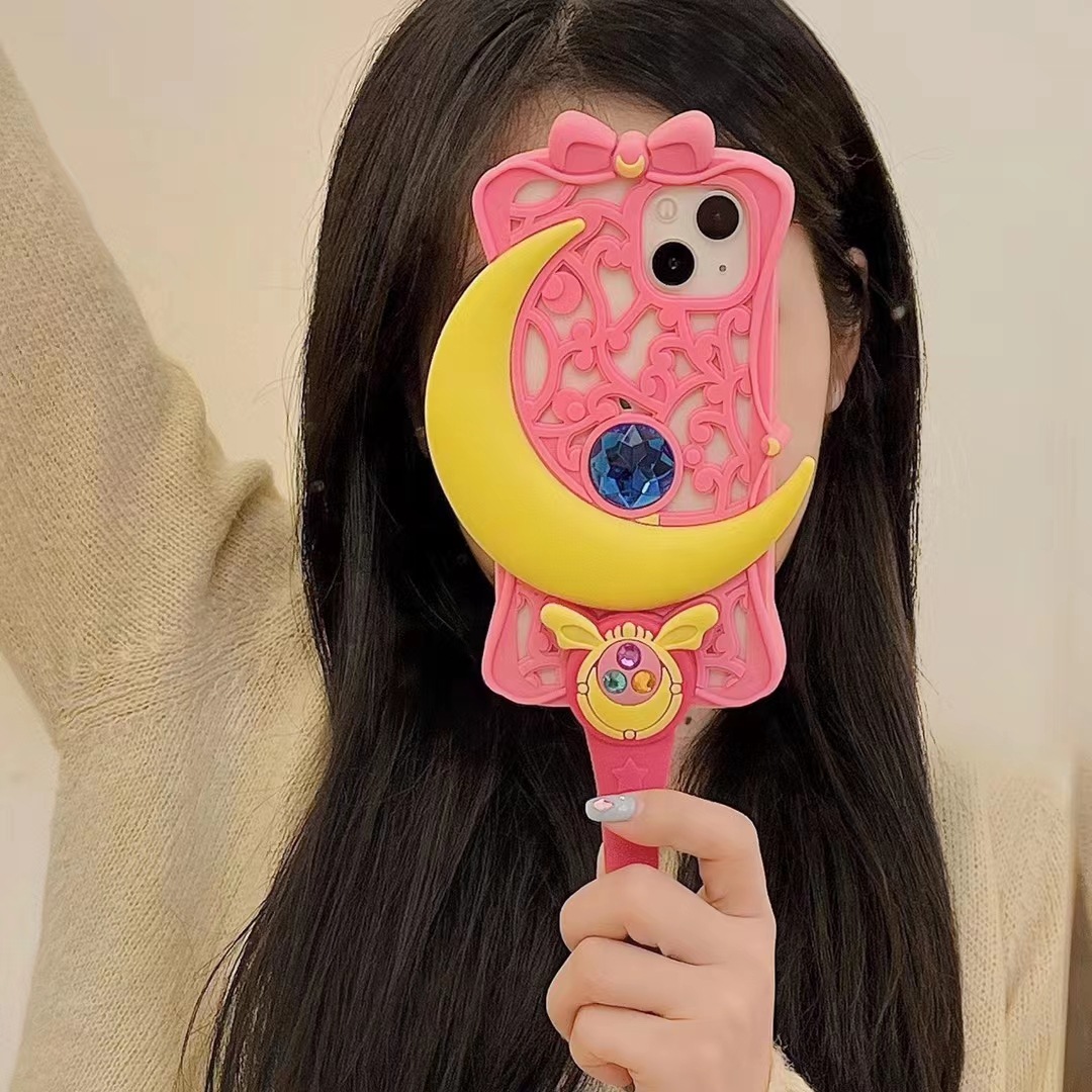 Phone Cases Ugly - 3D Cartoon Cute Fairy Magic Wand