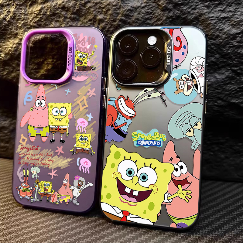 Phone Cases Samsung S24 - SpongeBob Patrick Star Hard Case for