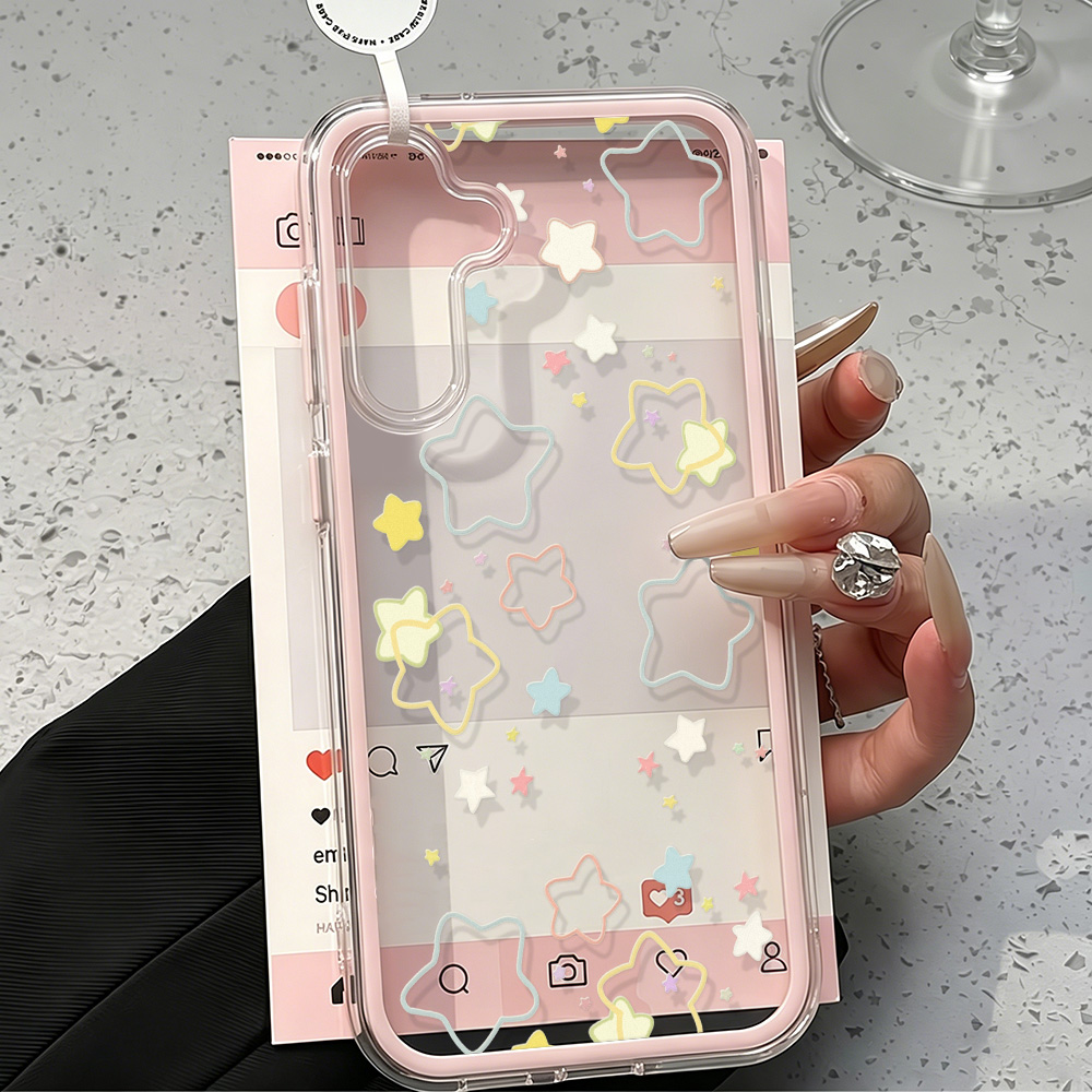Phone Cases Samsung S24 - 2 IN 1 Clear Case For