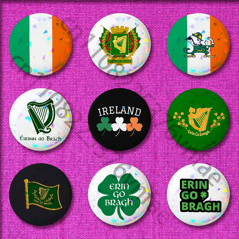 Phone Cases Ireland - Ireland Flag Irish Harp Erin Go