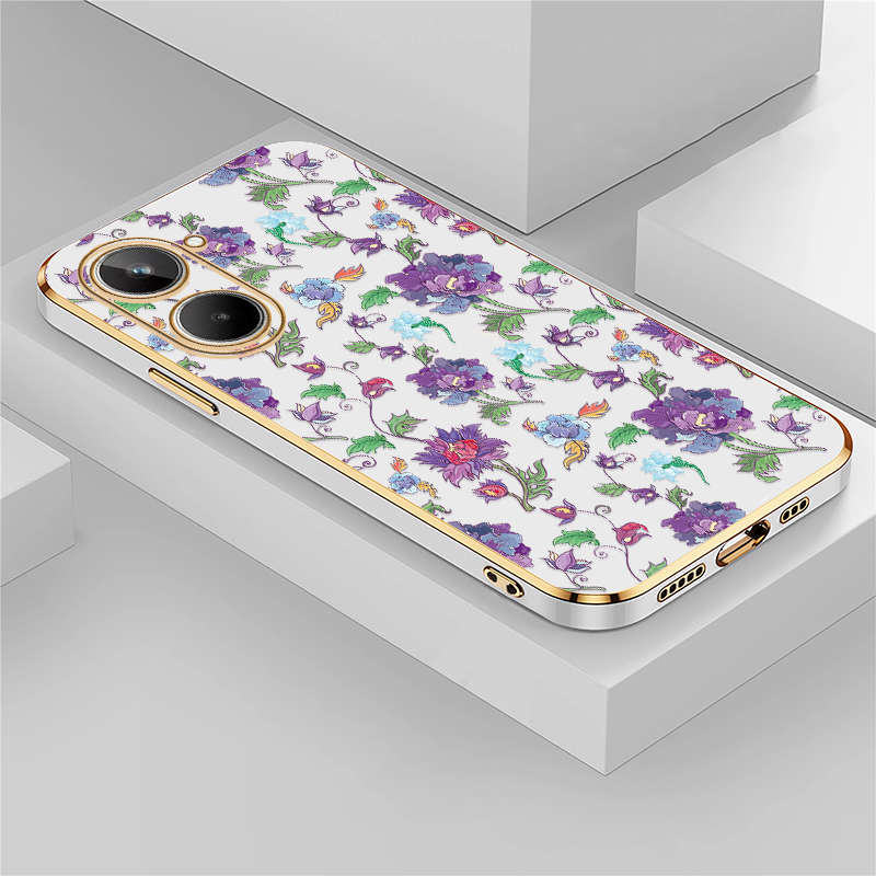Luxury Flower Pattern Phone Ca - Phone Cases Oppo review and price