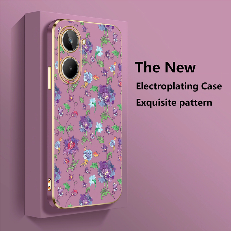 Luxury Flower Pattern Phone Ca - Phone Cases Oppo review and price
