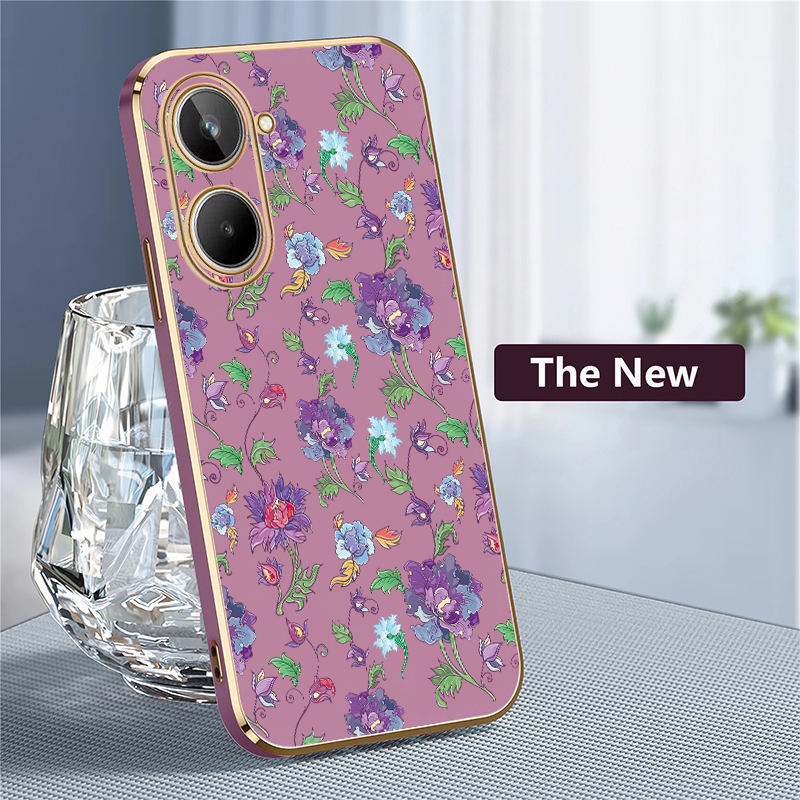Luxury Flower Pattern Phone Ca - Phone Cases Oppo review and price