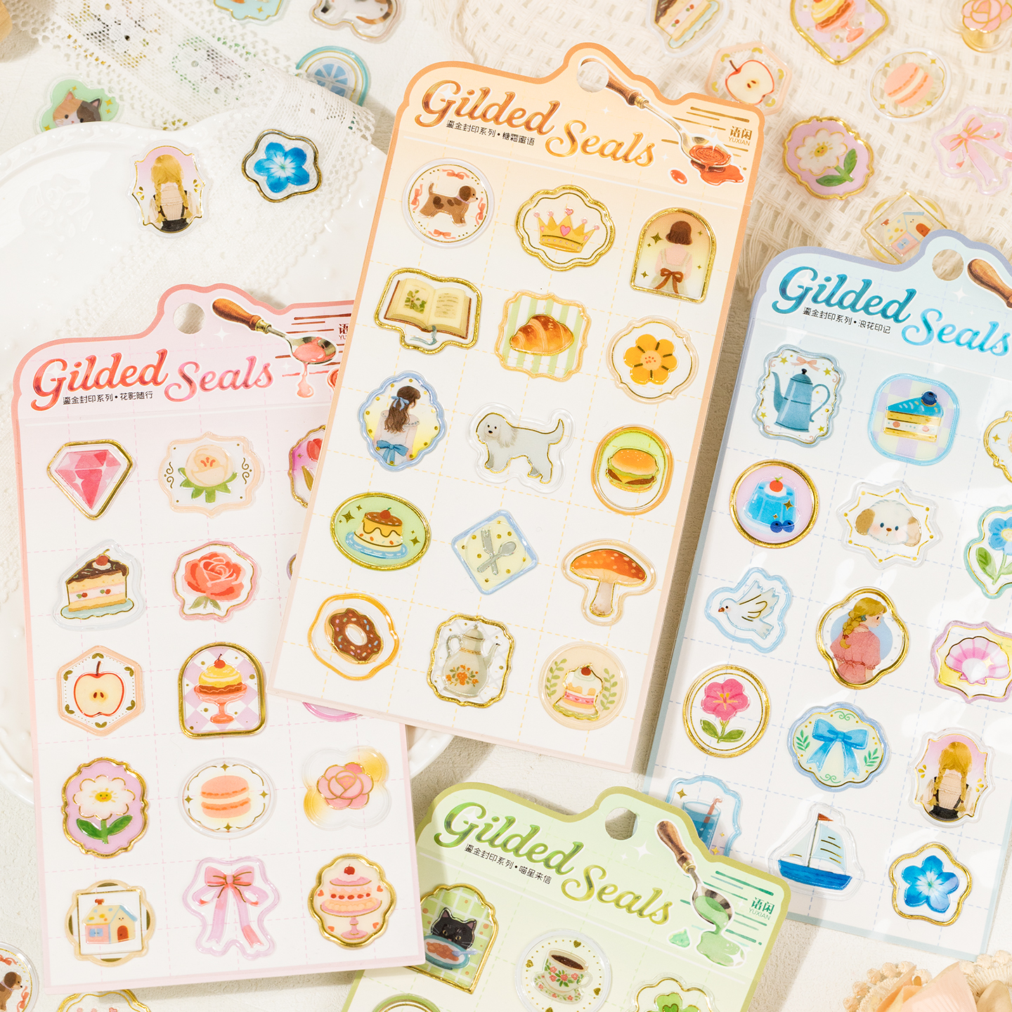 4 Style Gilded Seal Series Fir - Phone Cases Junk review and price