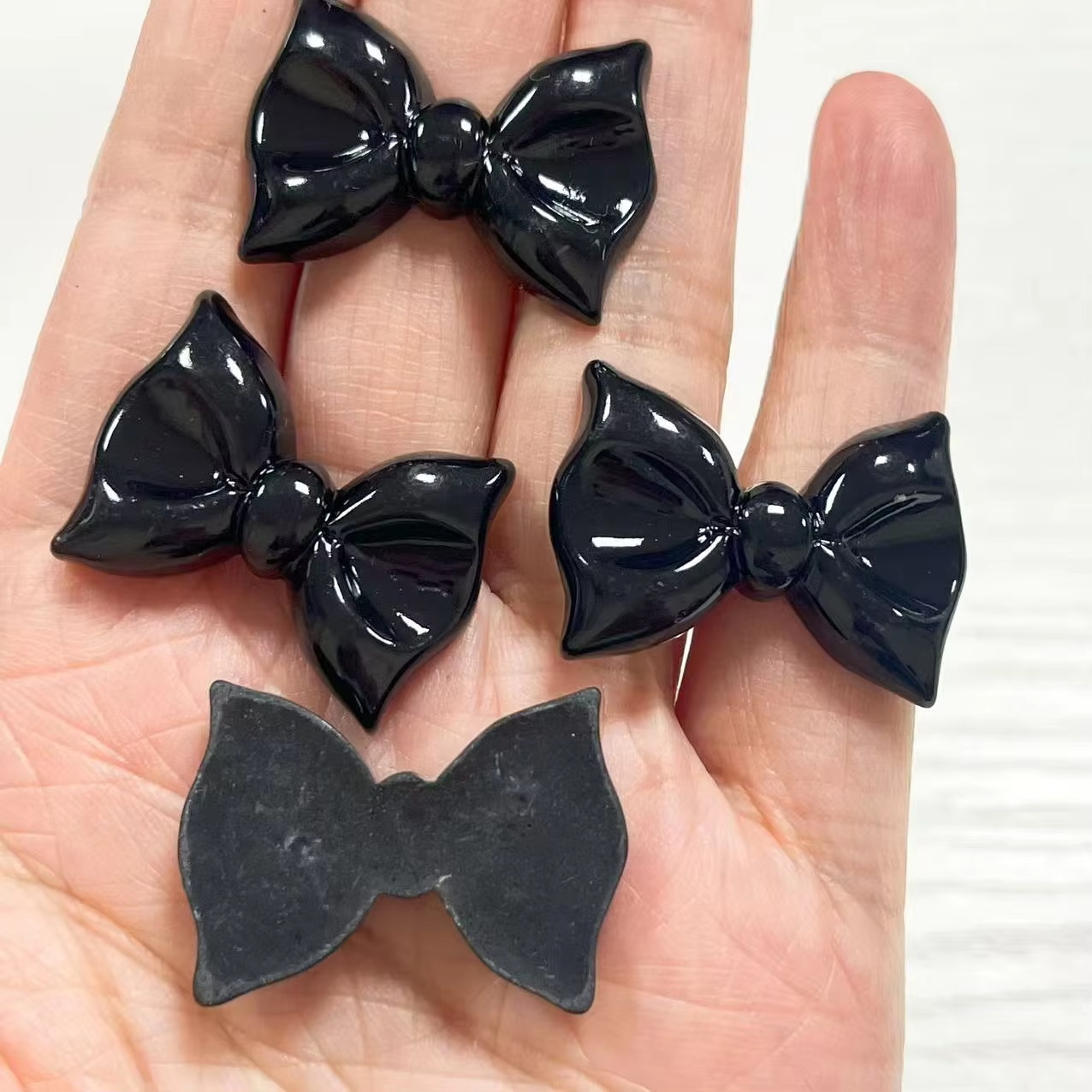 10Pcs White Black Bow Tie Love - Phone Cases Junk review and price