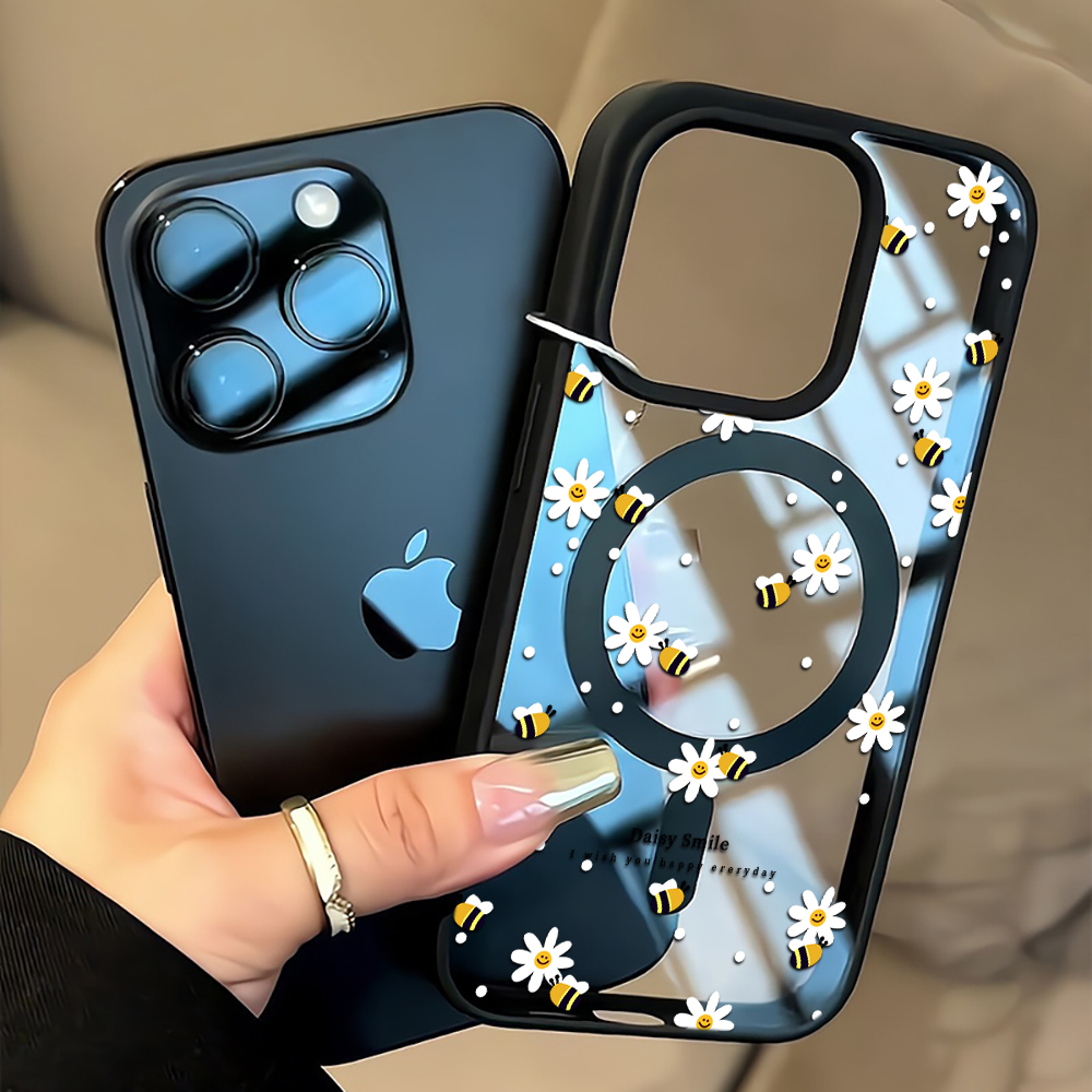 Fresh Daisy Bee Phone Case For - Phone Cases For Iphone 15 review and price
