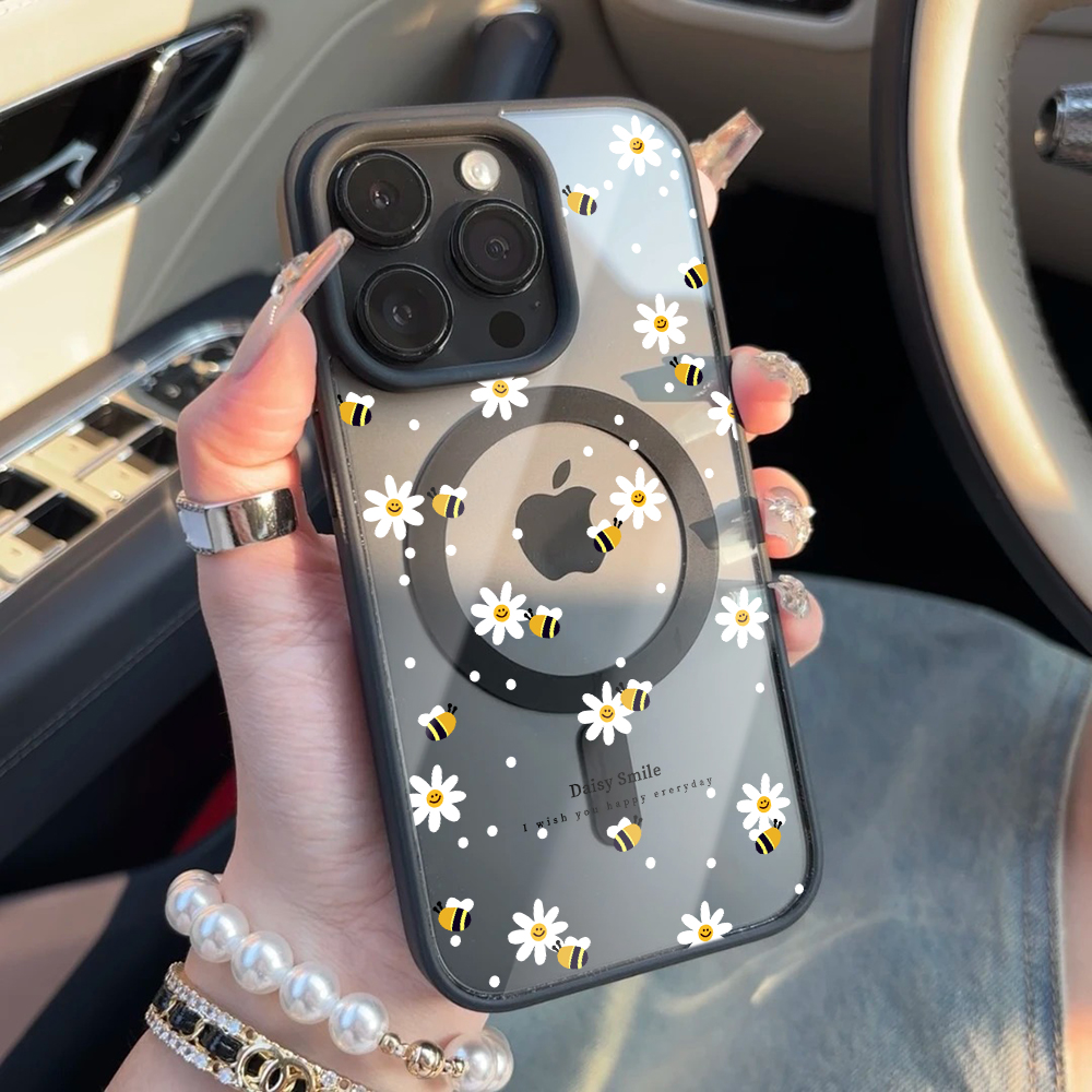 Fresh Daisy Bee Phone Case For - Phone Cases For Iphone 15 review and price