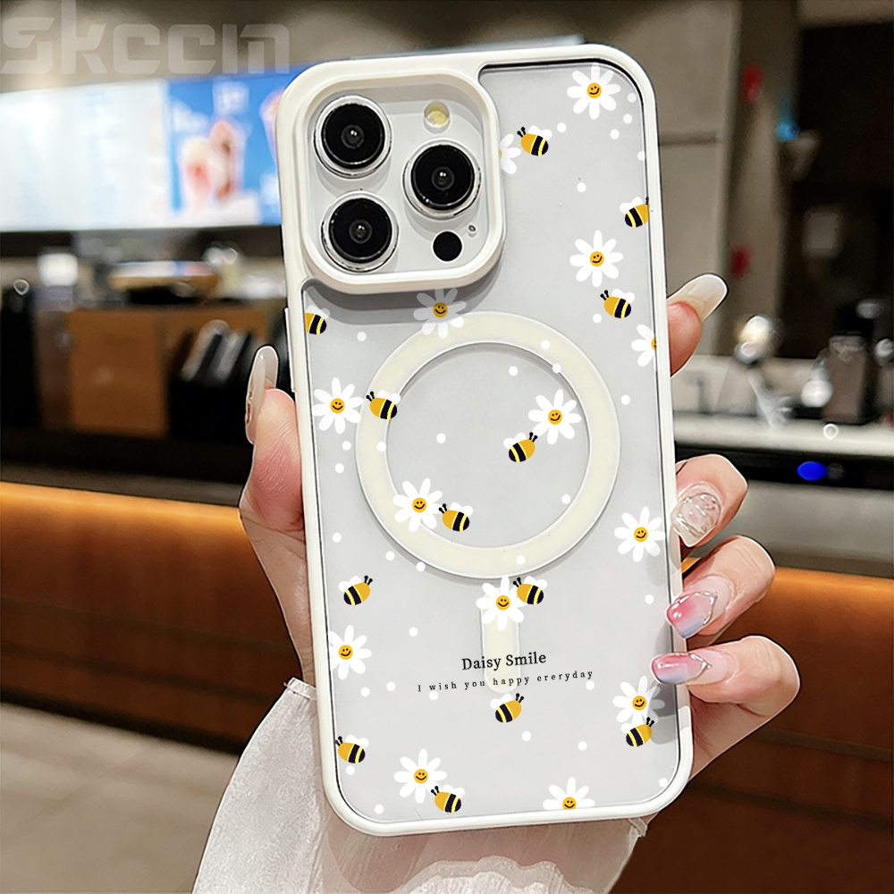 Fresh Daisy Bee Phone Case For - Phone Cases For Iphone 15 review and price