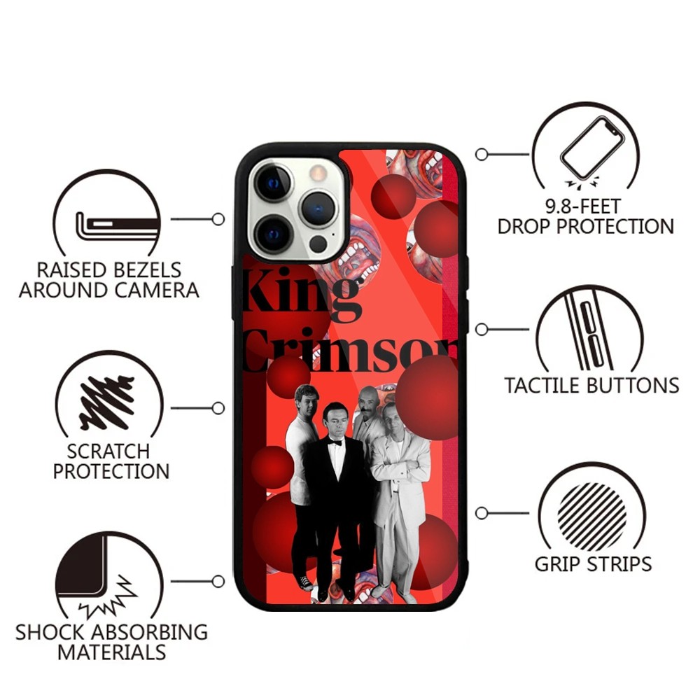 Red C-Crimson King Band Phone  - Phone Cases Pinterest review and price