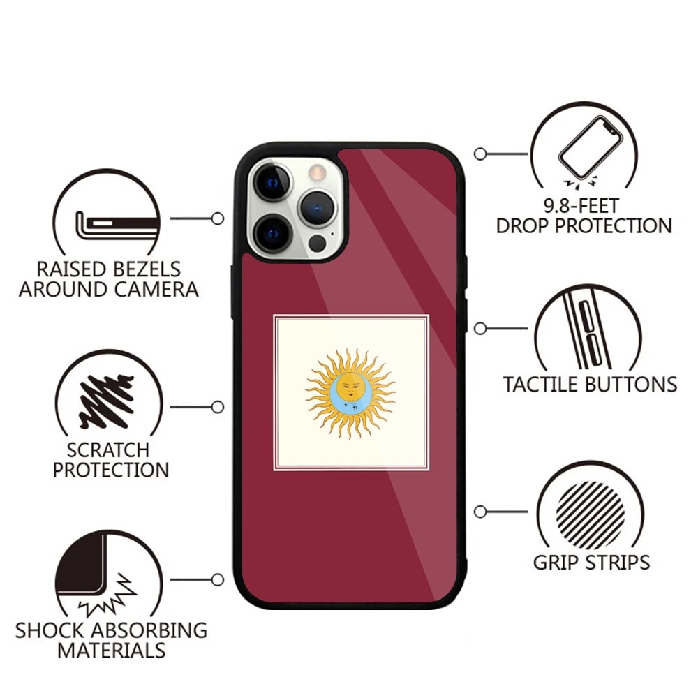Red C-Crimson King Band Phone  - Phone Cases Pinterest review and price