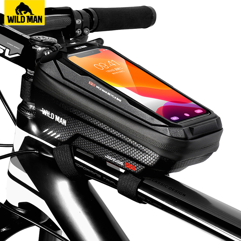 WILD MAN Bike Bag Front Cyclin - Phone Cases Youtube review and price