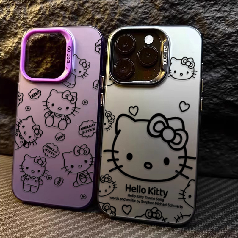 Cute line Hello Kitty Phone Ca - Phone Cases Hello Kitty review and price