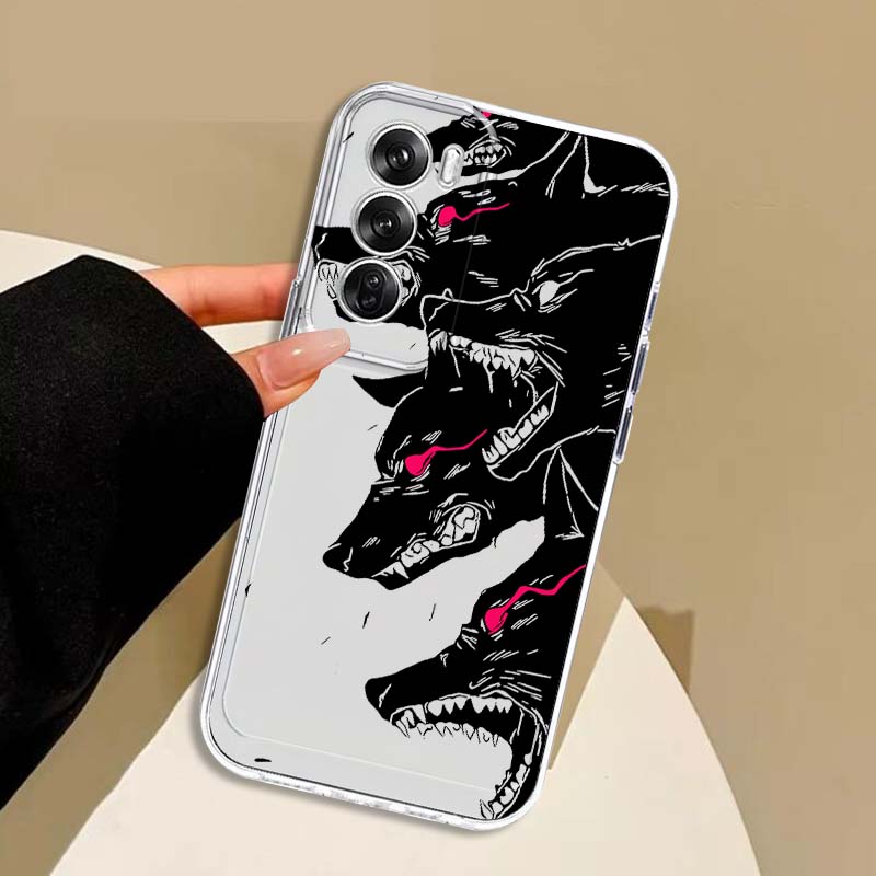 Evil Wolf Anime Art Phone Case - Phone Cases Oppo review and price