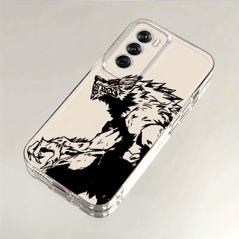 Evil Wolf Anime Art Phone Case - Phone Cases Oppo review and price