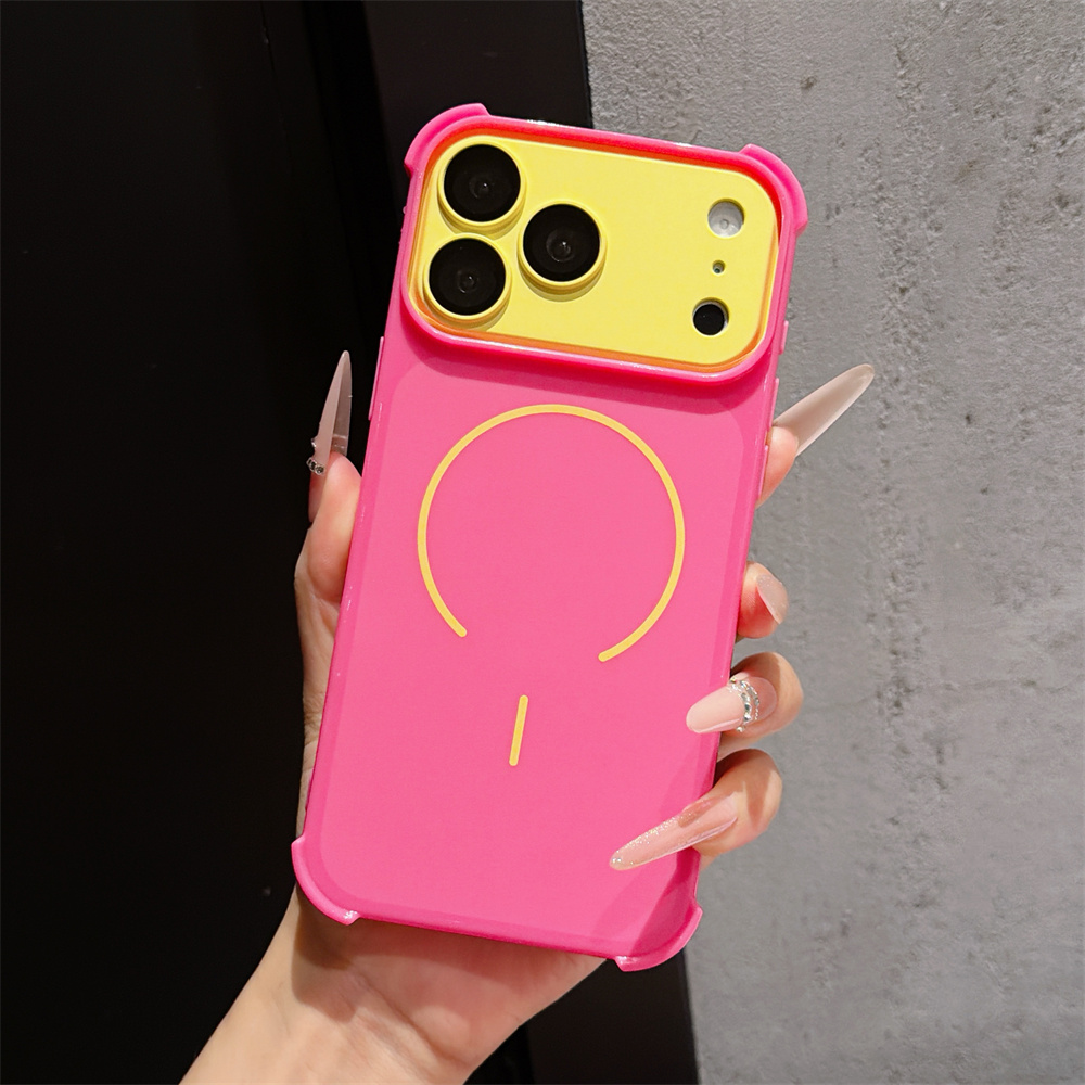 Contrast Color Armor Phone Cas - Phone Cases Magsafe review and price