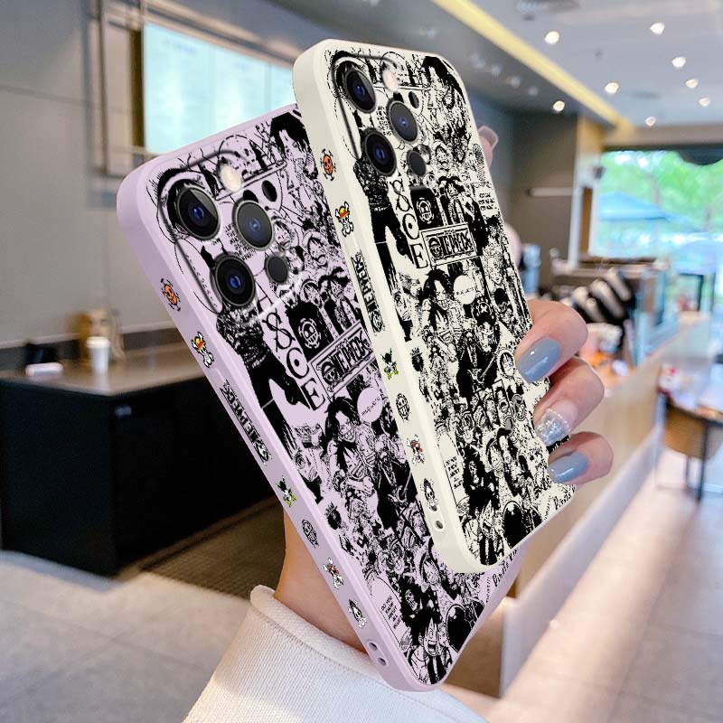 Luxury One P-Piece Luffy Art F - Silicone Liquid Case review and price