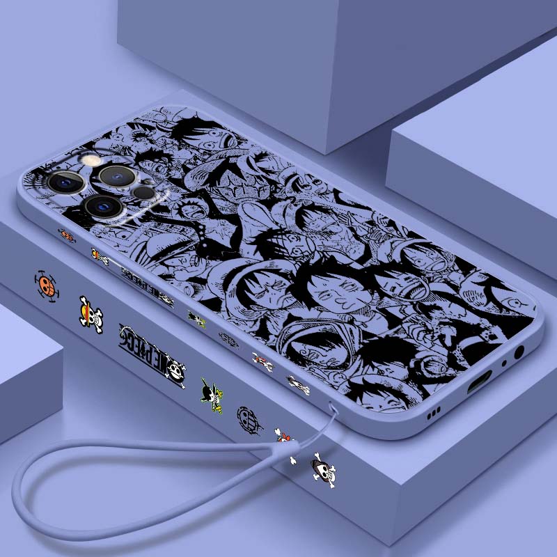 Luxury One P-Piece Luffy Art F - Silicone Liquid Case review and price