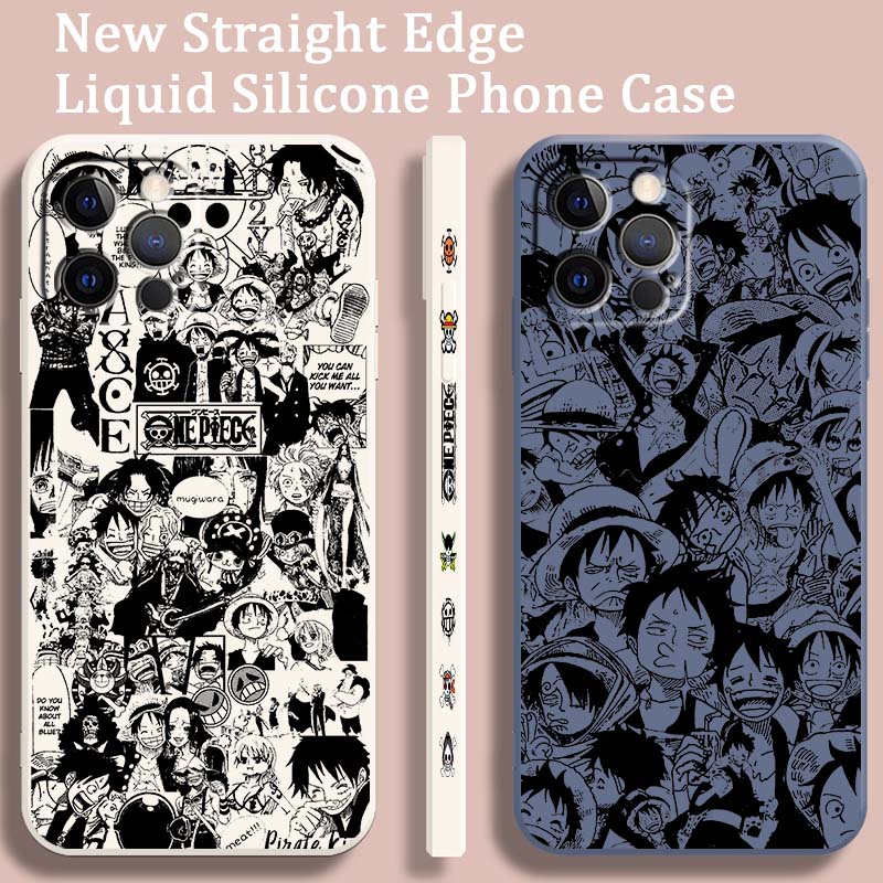 Luxury One P-Piece Luffy Art F - Silicone Liquid Case review and price