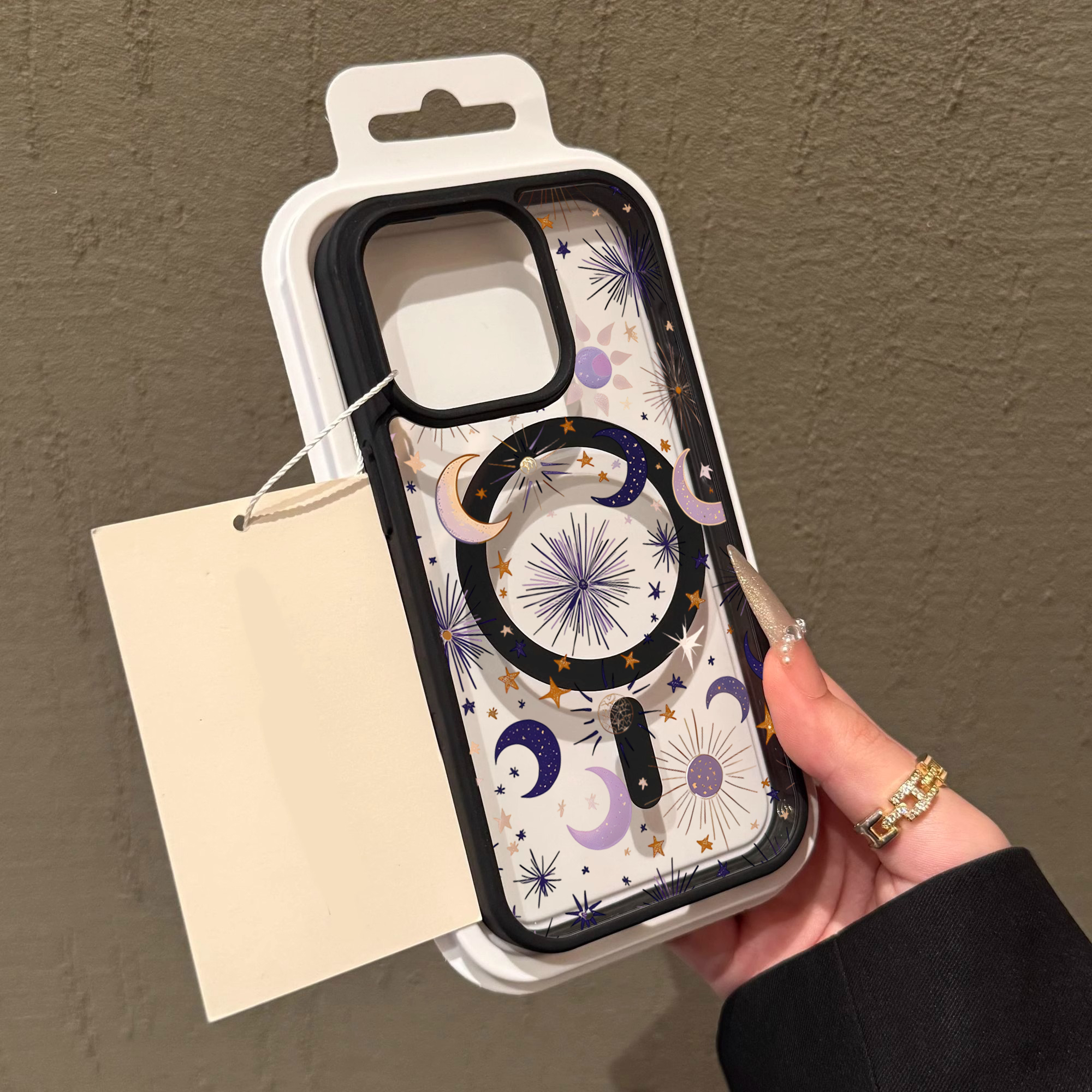 Stars Moon Y2K Clear Case For  - Phone Cases Magsafe review and price