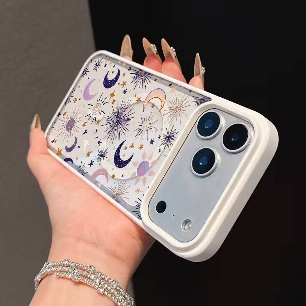 Stars Moon Y2K Clear Case For  - Phone Cases Magsafe review and price