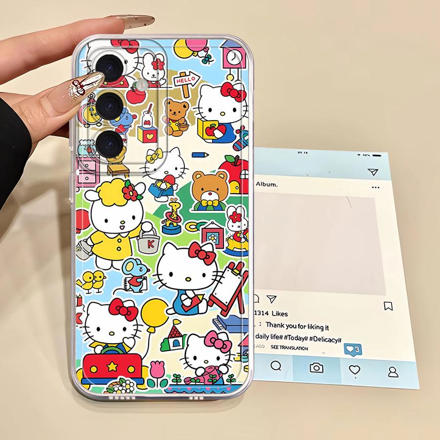 Various Cute Hello Kitty Clear - Phone Cases Hello Kitty review and price