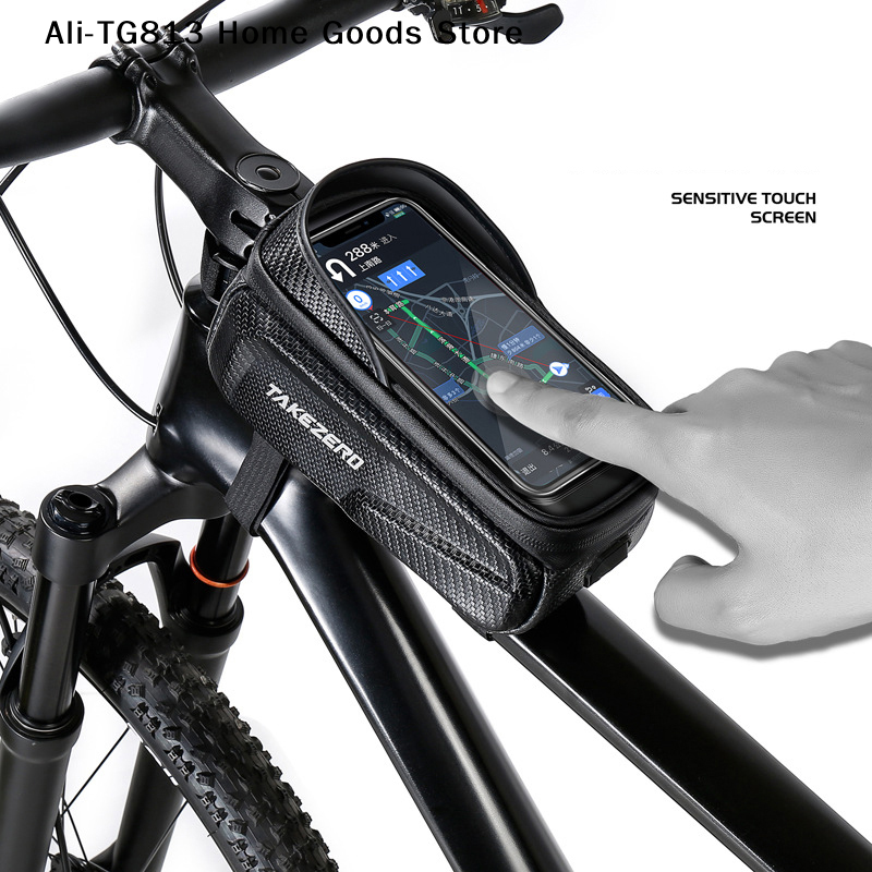 [TG813]Bicycle Bag Front Tube  - Phone Cases Youtube review and price