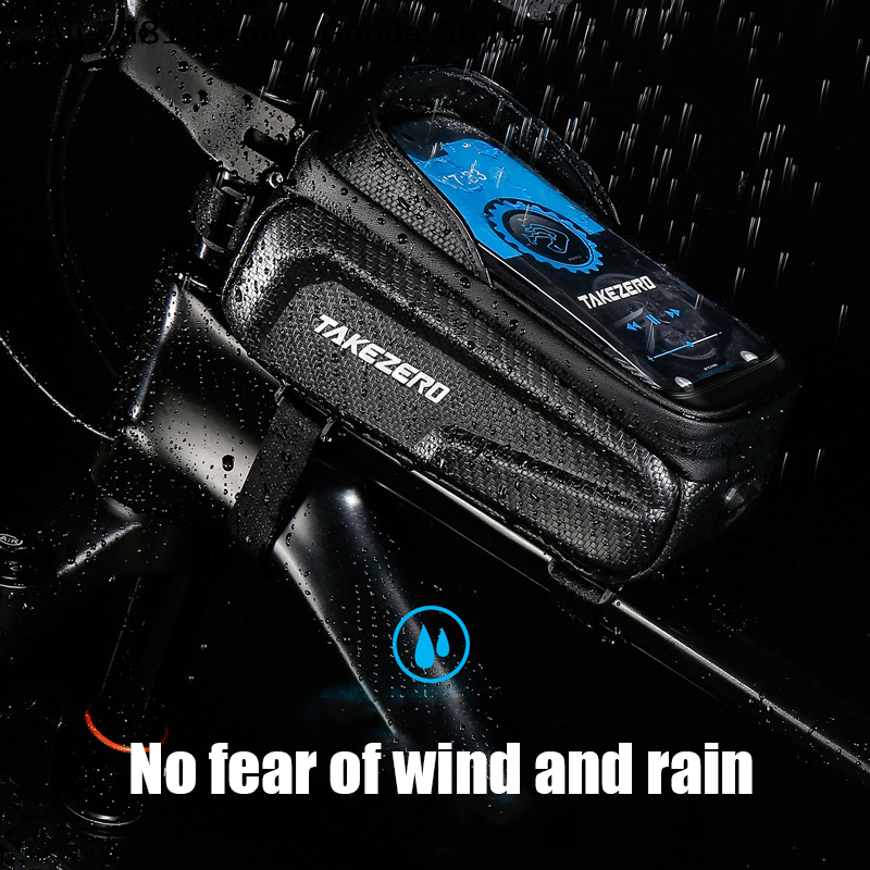 [TG813]Bicycle Bag Front Tube  - Phone Cases Youtube review and price