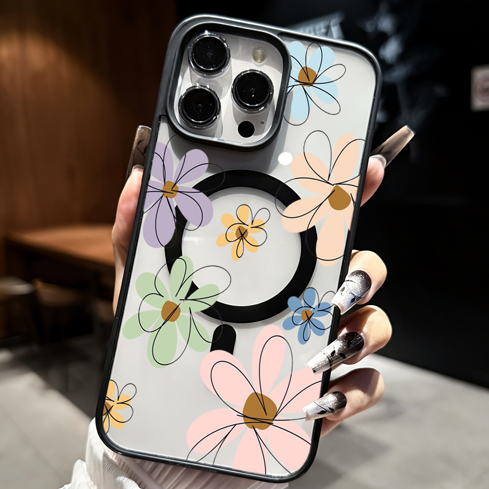 Blueberry Floral Clear Case  F - Phone Cases Magsafe review and price