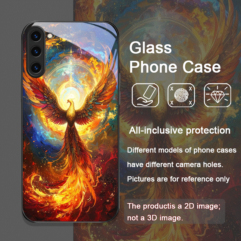 Aesthetic Phoenix Fire Feather - Phone Cases Samsung S24 review and price