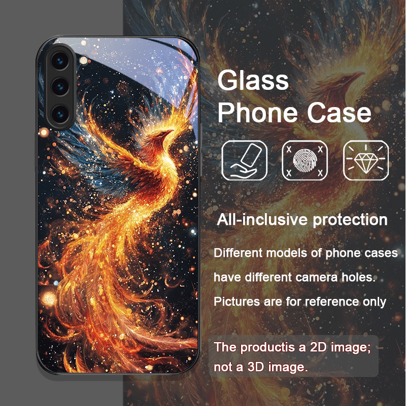 Aesthetic Phoenix Fire Feather - Phone Cases Samsung S24 review and price