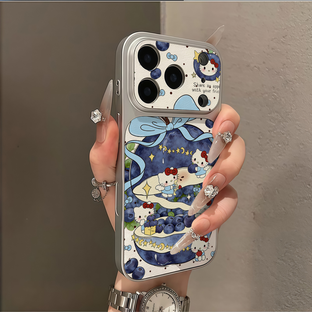 Blueberry Hello Kitty Bow Cute - Phone Cases Hello Kitty review and price