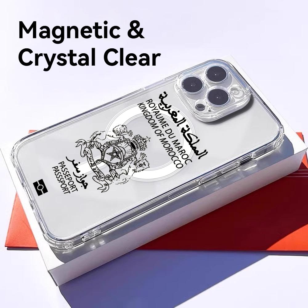 Cool Morocco Passport Phone Ca - Phone Cases Magsafe review and price
