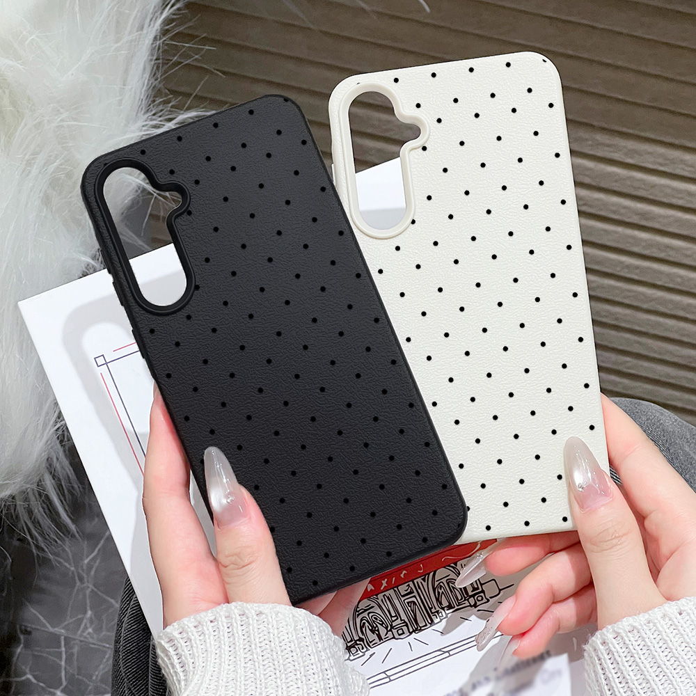 Ins Polka Dots Phone Case For  - Phone Cases Samsung S24 review and price
