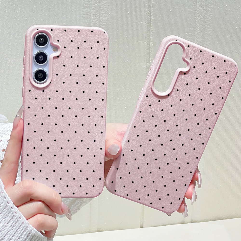 Ins Polka Dots Phone Case For  - Phone Cases Samsung S24 review and price