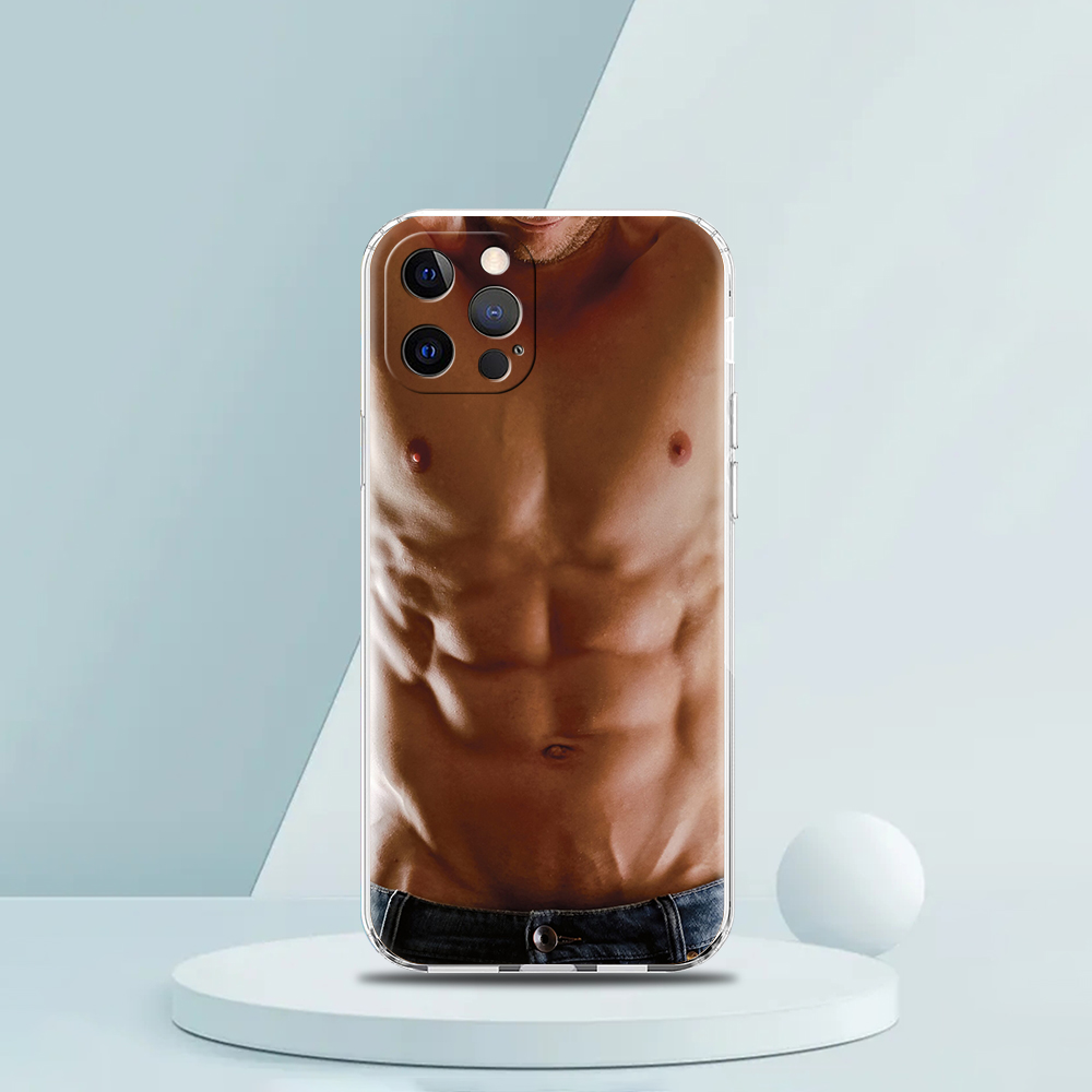 Male Abdominal Muscle Transpar - Phone Cases Ugly review and price