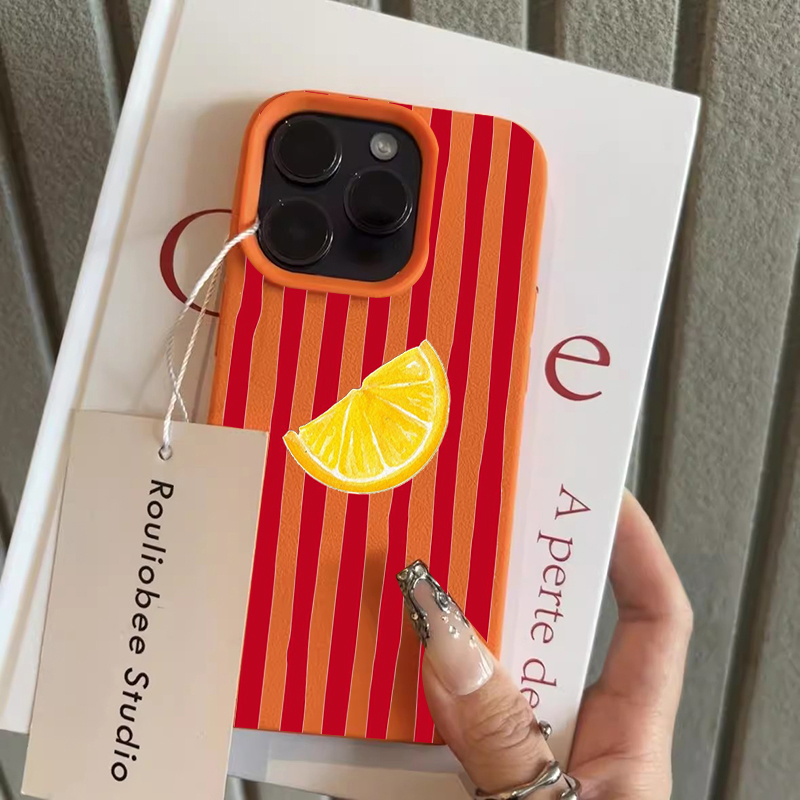 Fashion Lemon Pattern TPU Sili - Phone Cases For Iphone 15 review and price