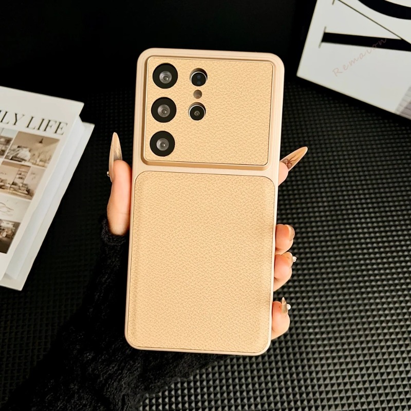 Matte phone case with leather  - Matte Frosted Case review and price