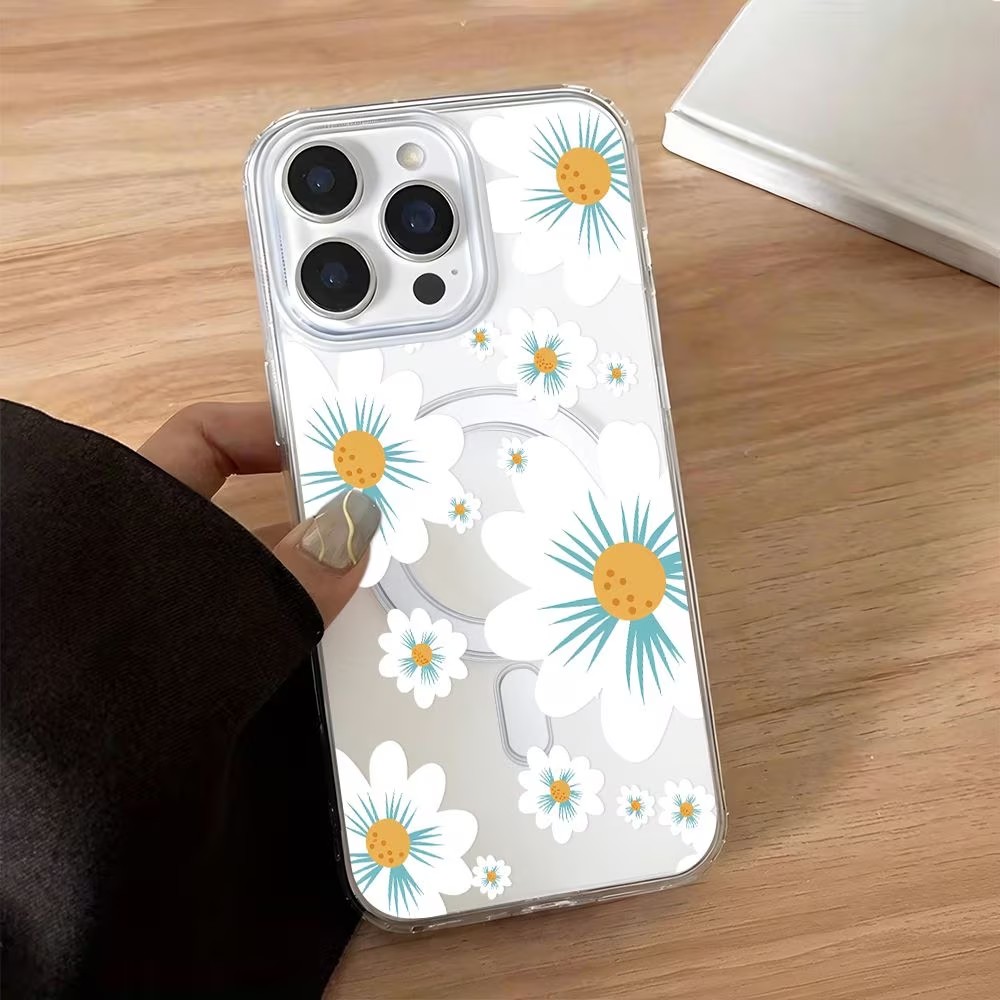 Floral Print Phone Case For iP - Phone Cases Magsafe review and price
