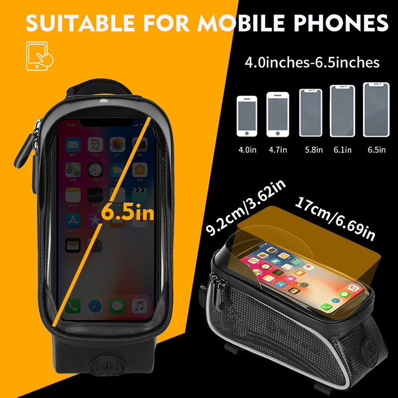 WEST BIKING Bicycle Bag Cyclin - Phone Cases Youtube review and price