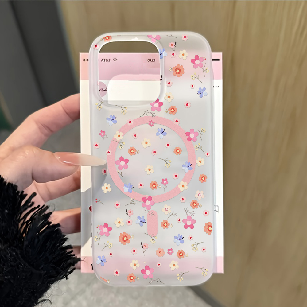 Flower Clear For Magsafe Phone - Phone Cases Magsafe review and price
