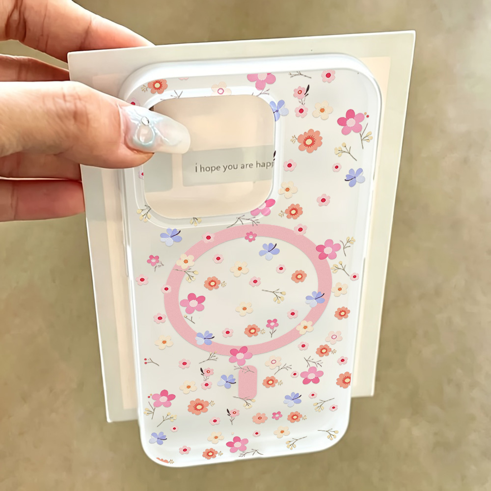 Flower Clear For Magsafe Phone - Phone Cases Magsafe review and price