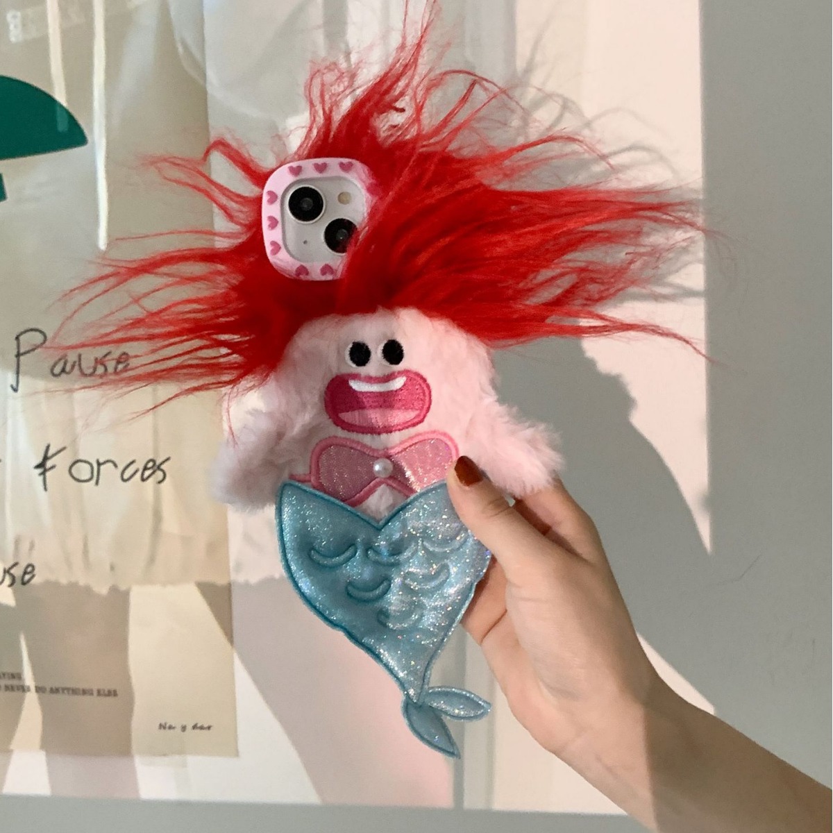 Plush Mermaid Phone Case For I - Phone Cases Ugly review and price