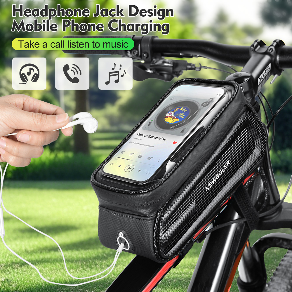 NEWBOLER Bicycle Bag Cycling T - Phone Cases Youtube review and price