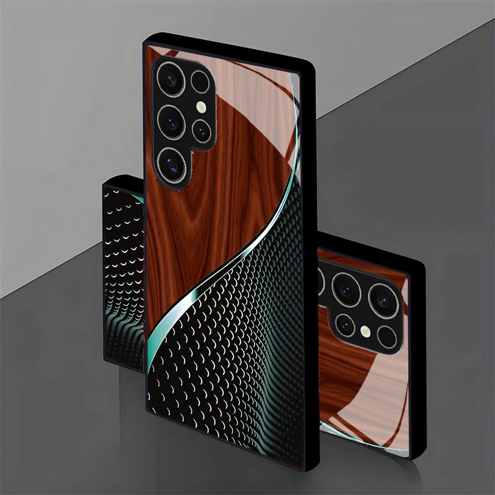 Creative Honeycomb Wood Patter - Phone Cases Samsung S24 review and price